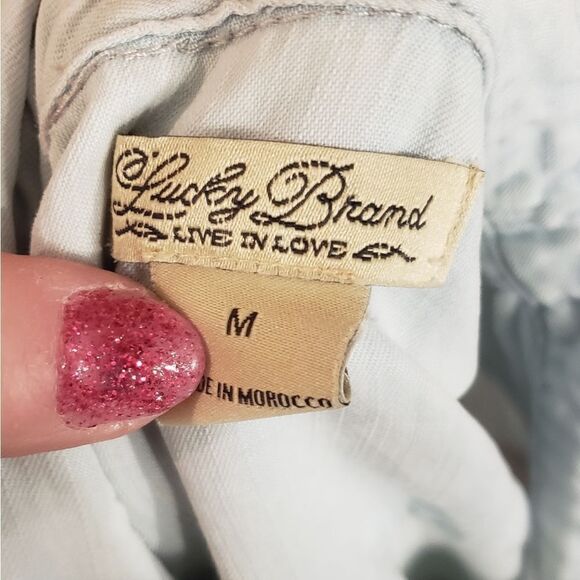 Lucky Brand Snap Button Top - Picture 6 of 12